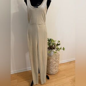 Women's Cream Jumpsuit size S new with tags